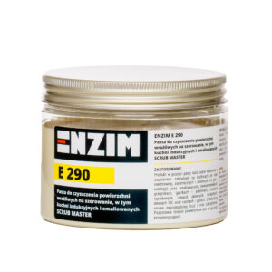 Enzim E290 Pasta do czyszczenia powierzchni wrażliwych na szorowanie, w tym kuchni indukcyjnych i emaliowanych 500 g SCRUB MASTER