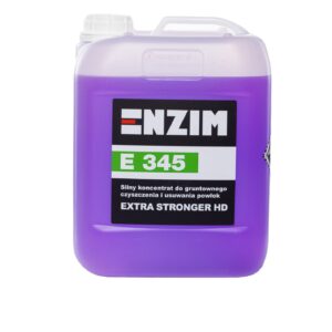 Enzim E345 – Silny koncentrat do gruntownego czyszczenia i usuwania powłok EXTRA STRONGER HD
