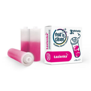 Mix'n Clean Łazienka zapas 3 szt - różowe kapsułki- zapas